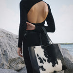 Savanna Tote - Natural Cowhide - [description] - StreetsAheadInc