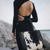 Savanna Tote - Natural Cowhide - [description] - StreetsAheadInc