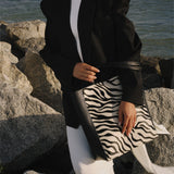 Mara Shopper - Zebra Calf Hair - [description] - StreetsAheadInc