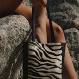 Mini Mara Shopper - Zebra Calf Hair - [description] - StreetsAheadInc