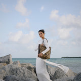 Mara Shopper - Brown Zebra Calf Hair - [description] - StreetsAheadInc