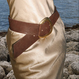 Marlowe Belt - Coffee Italian Leather