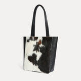 Mini Mara Shopper - Natural Cowhide - [description] - StreetsAheadInc