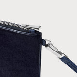 Romy Phone Crossbody Navy Calf Hair