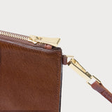 Romy Phone Crossbody Cognac Calf Hair