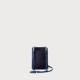 Romy Phone Crossbody Navy Calf Hair