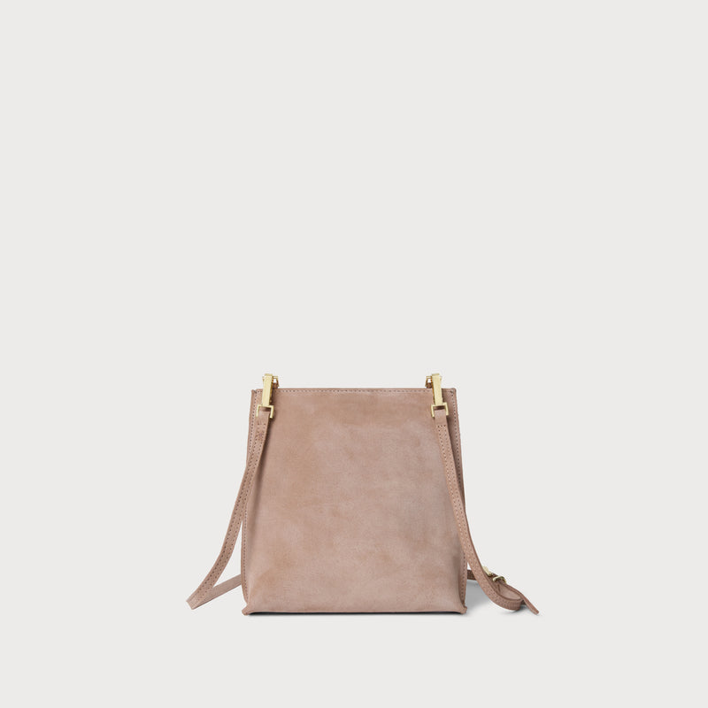 Colette Crossbody Blush Suede