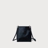 Colette Crossbody Black Calf Hair