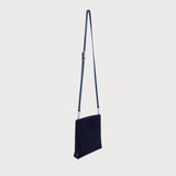 Colette Crossbody Navy Calf Hair