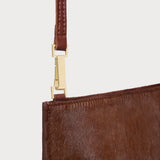 Colette Crossbody Cognac Calf Hair
