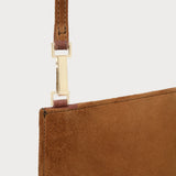 Colette Crossbody Tan Suede