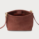 Colette Crossbody Rosewood Suede