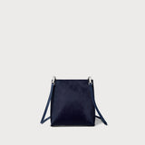 Colette Crossbody Navy Calf Hair