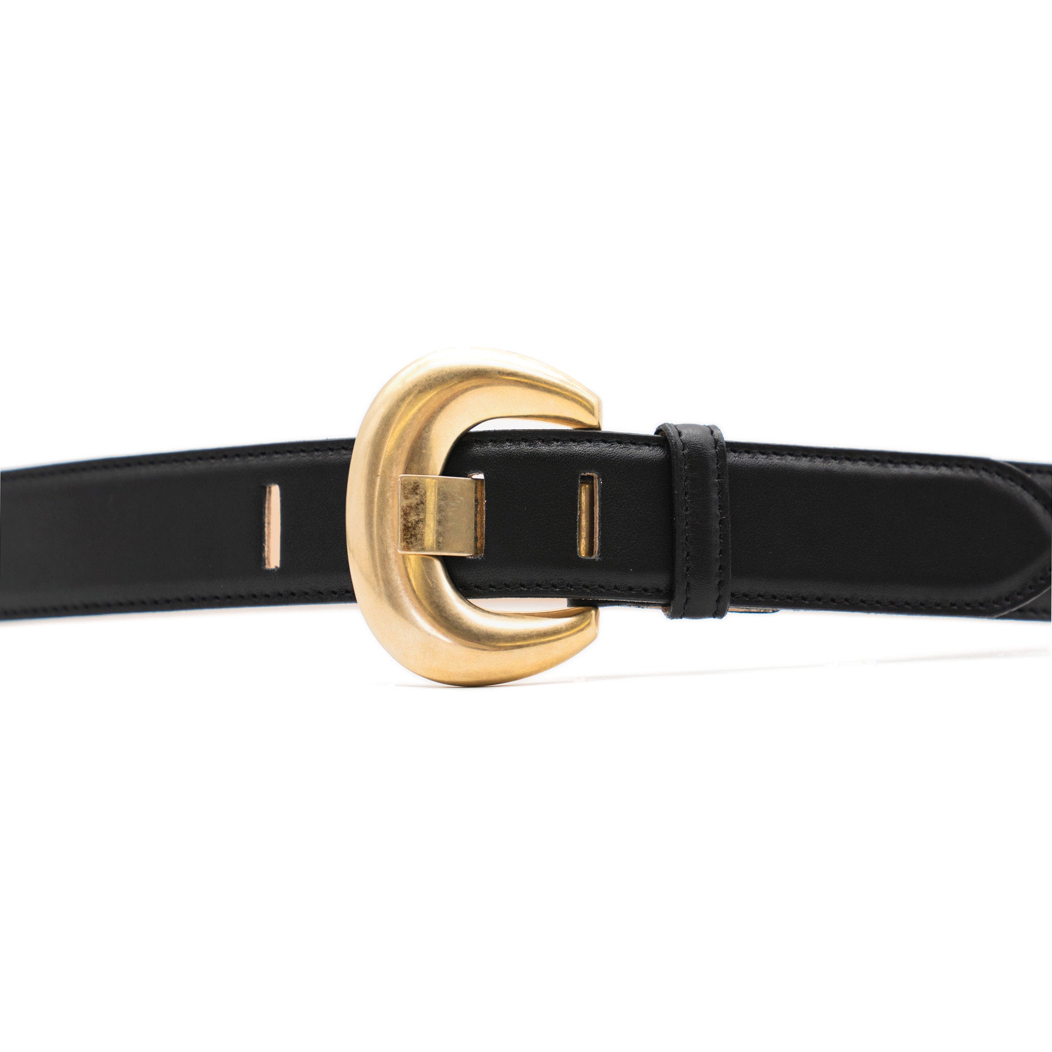 Imogen Belt - Black Leather