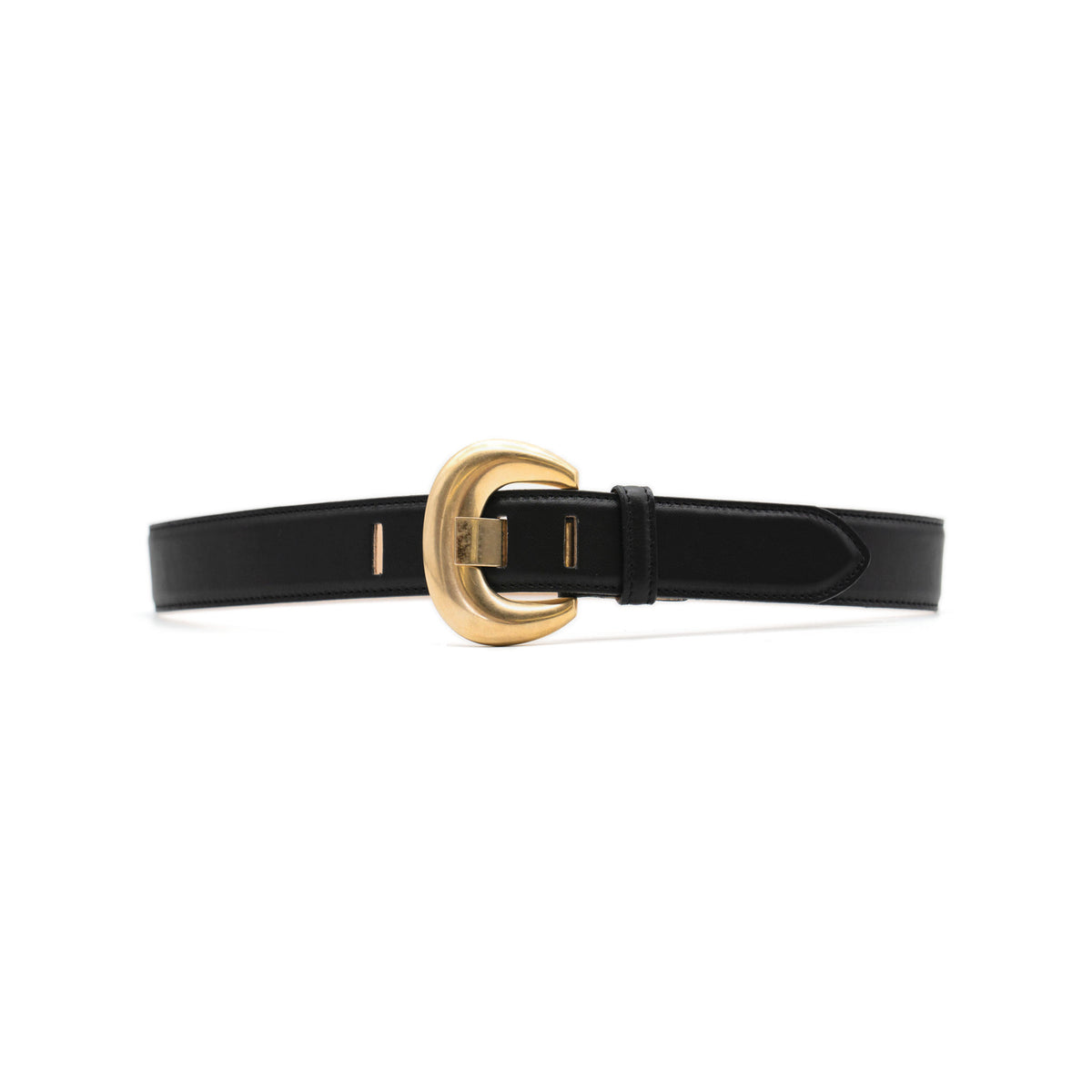 Imogen Belt - Black Leather