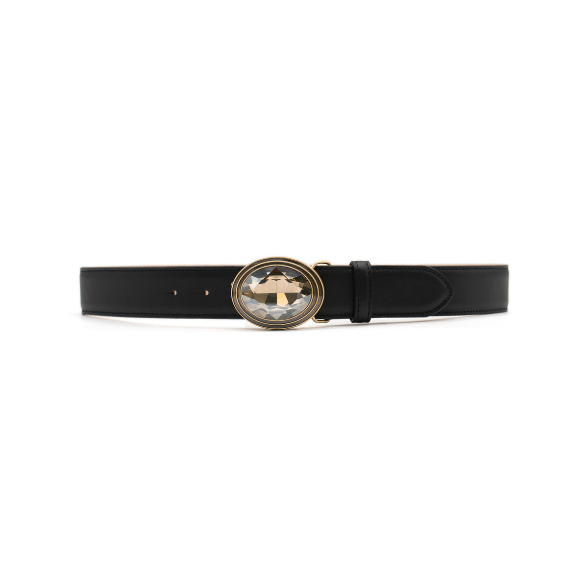 Adele Belt - Black Leather