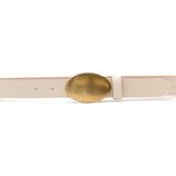 Vivienne Belt - Cream Leather
