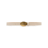 Vivienne Belt - Cream Leather