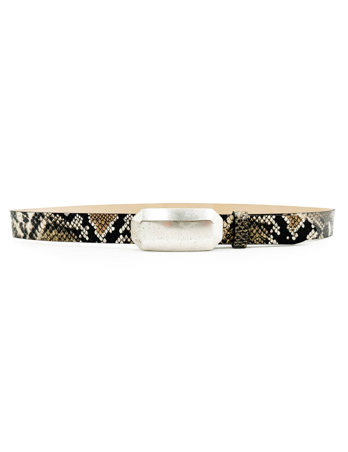 Maren Snake Print Belt
