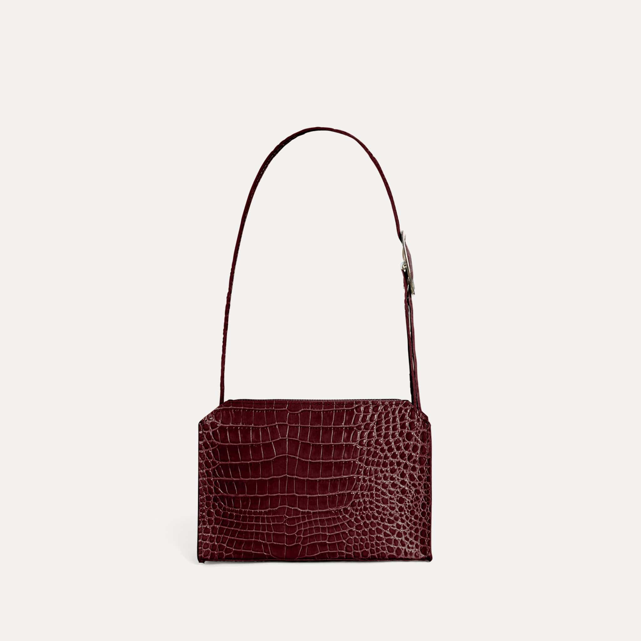 Streets Ahead Aria Handbag in Italian novelty leather, front view