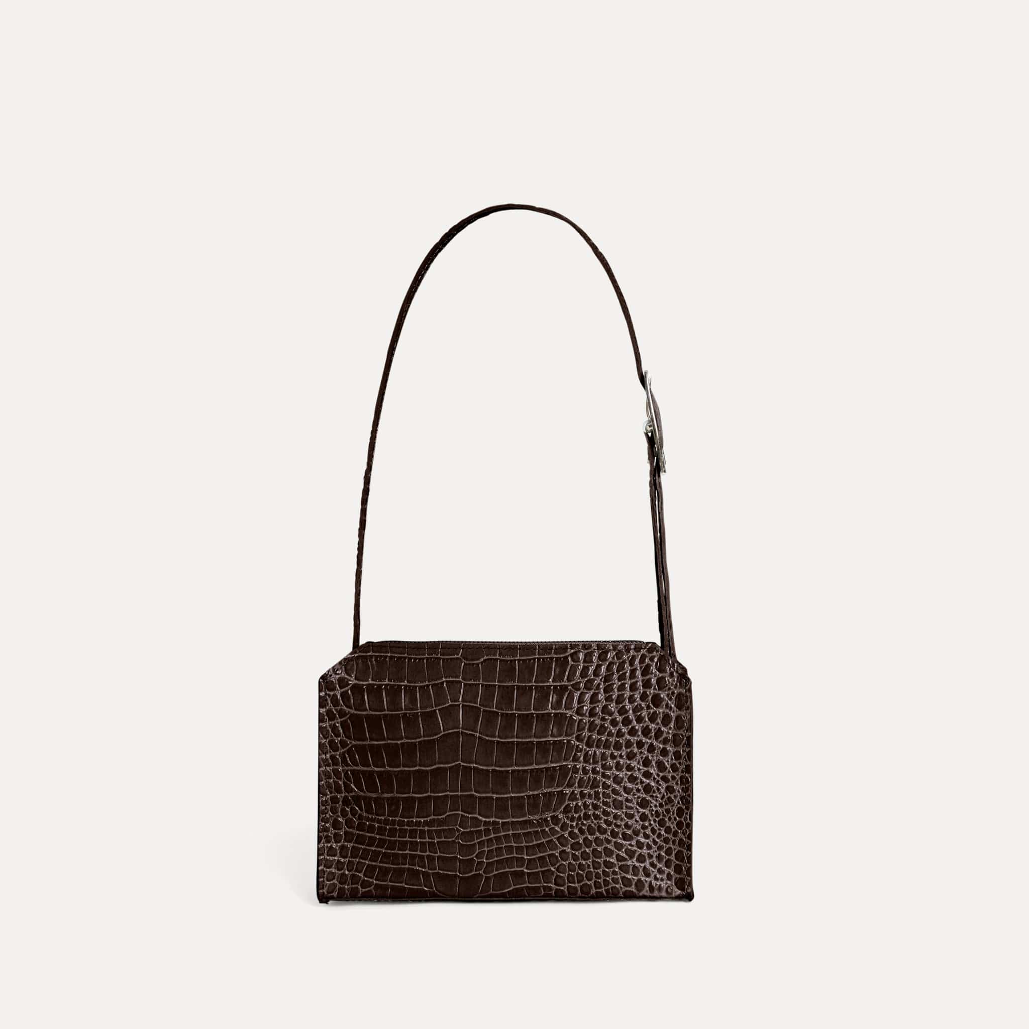 Streets Ahead Aria Handbag in Italian novelty leather, front view