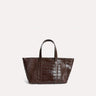 Streets Ahead Isla Handbag in Italian novelty leather, front view