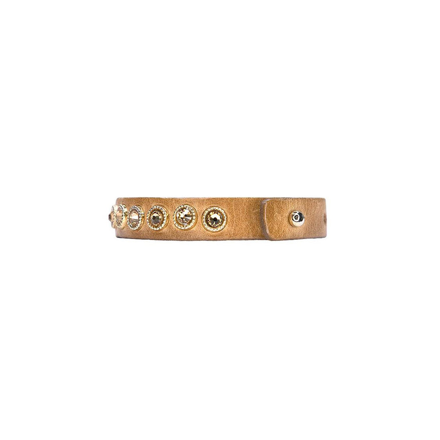 Topa Cuff - Natural Light Topaz Swarovski - Streets Ahead