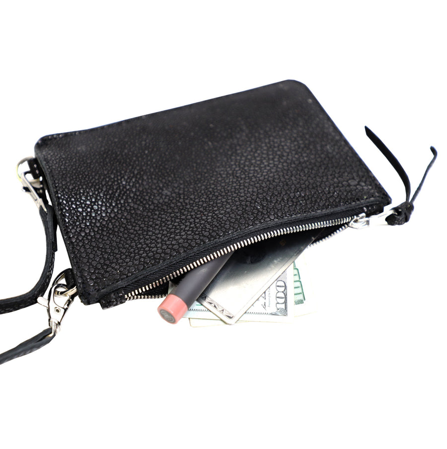 Nova Phone-Case - Black Leather - Streets Ahead