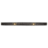 Nexy Belt - Black Studded Gold - Streets Ahead
