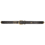 Nexy Belt - Black Studded Gold - Streets Ahead
