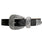 Braun Belt - Black Silver Buckle Western - Streets Ahead