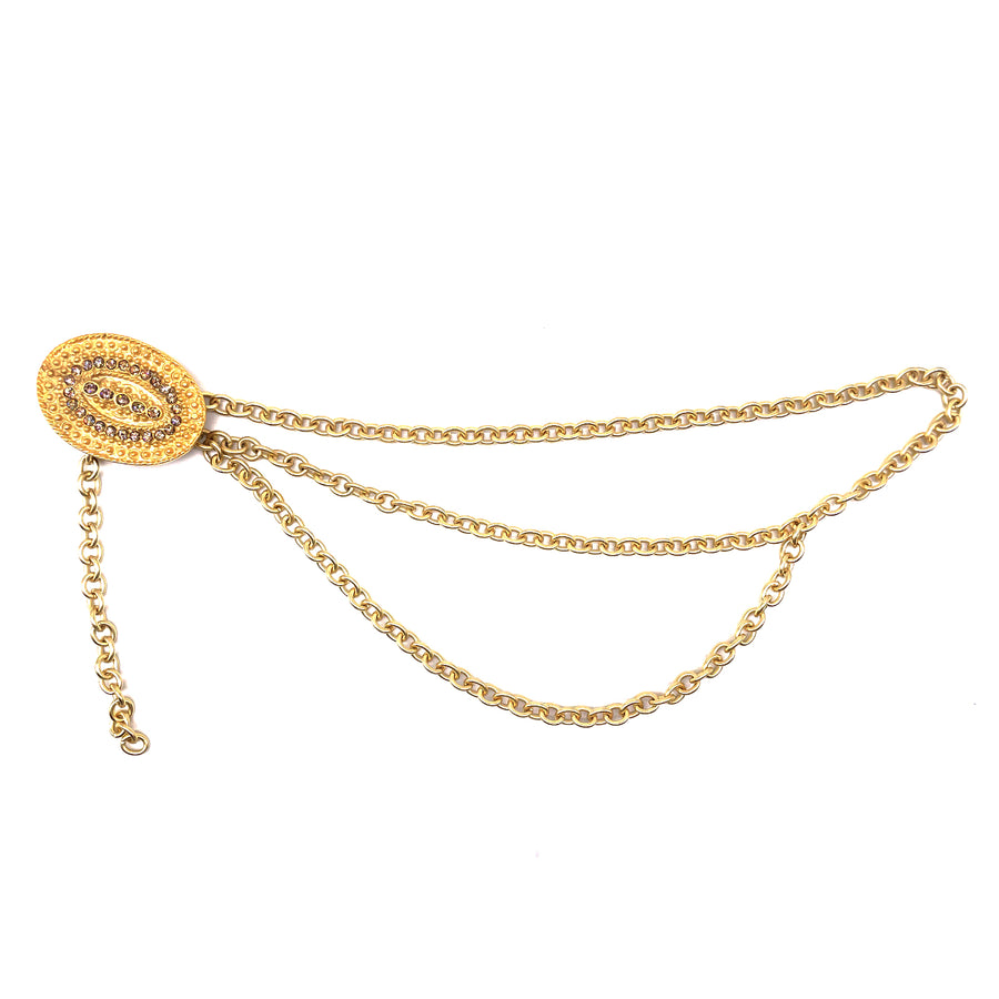 Charlotte Chain Belt - Gold Vintage Chain - Streets Ahead