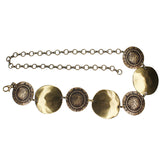 Brass Chain Belt - Elegant Bohemian - Streets Ahead