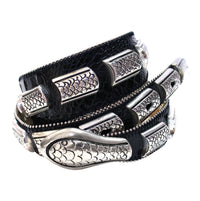 小物 Life LEATHER CHAIN BELT shade gray DIBC17-Light-