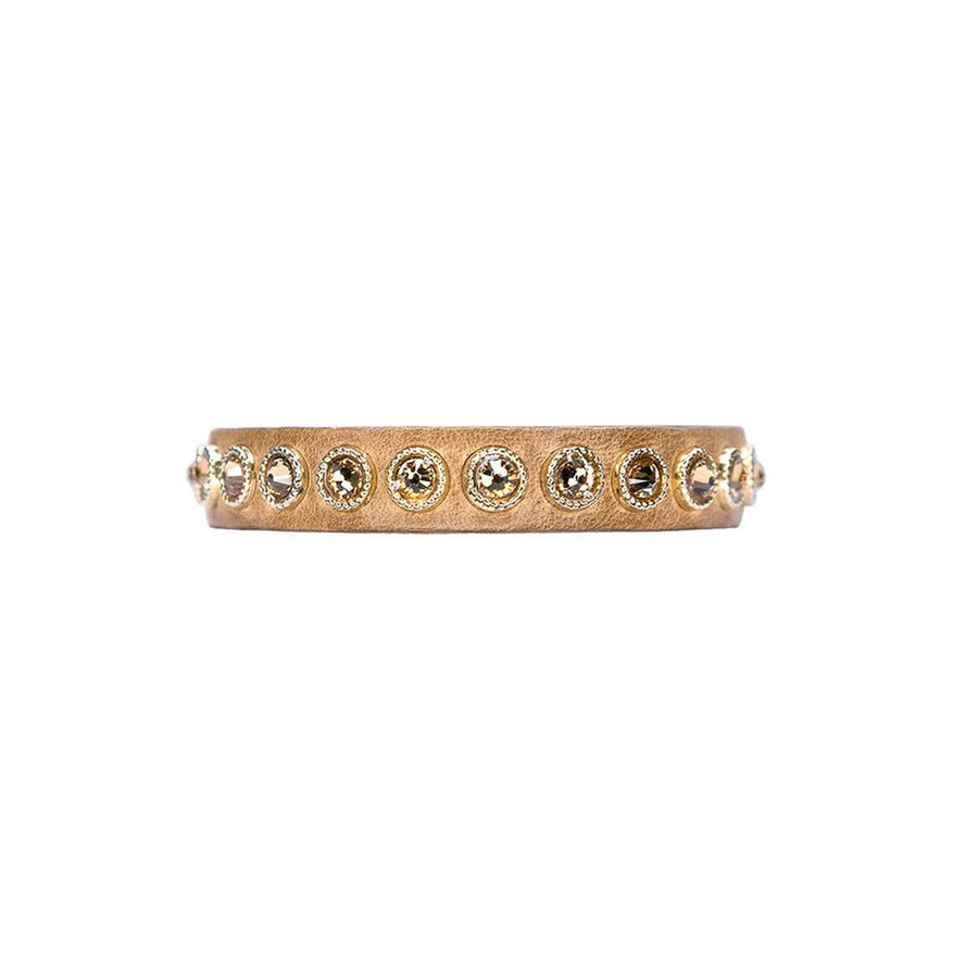 Topa Cuff - Natural Light Topaz Swarovski - Streets Ahead