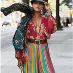 Pria Belt - Chocolate Contour Gold - Streets Ahead