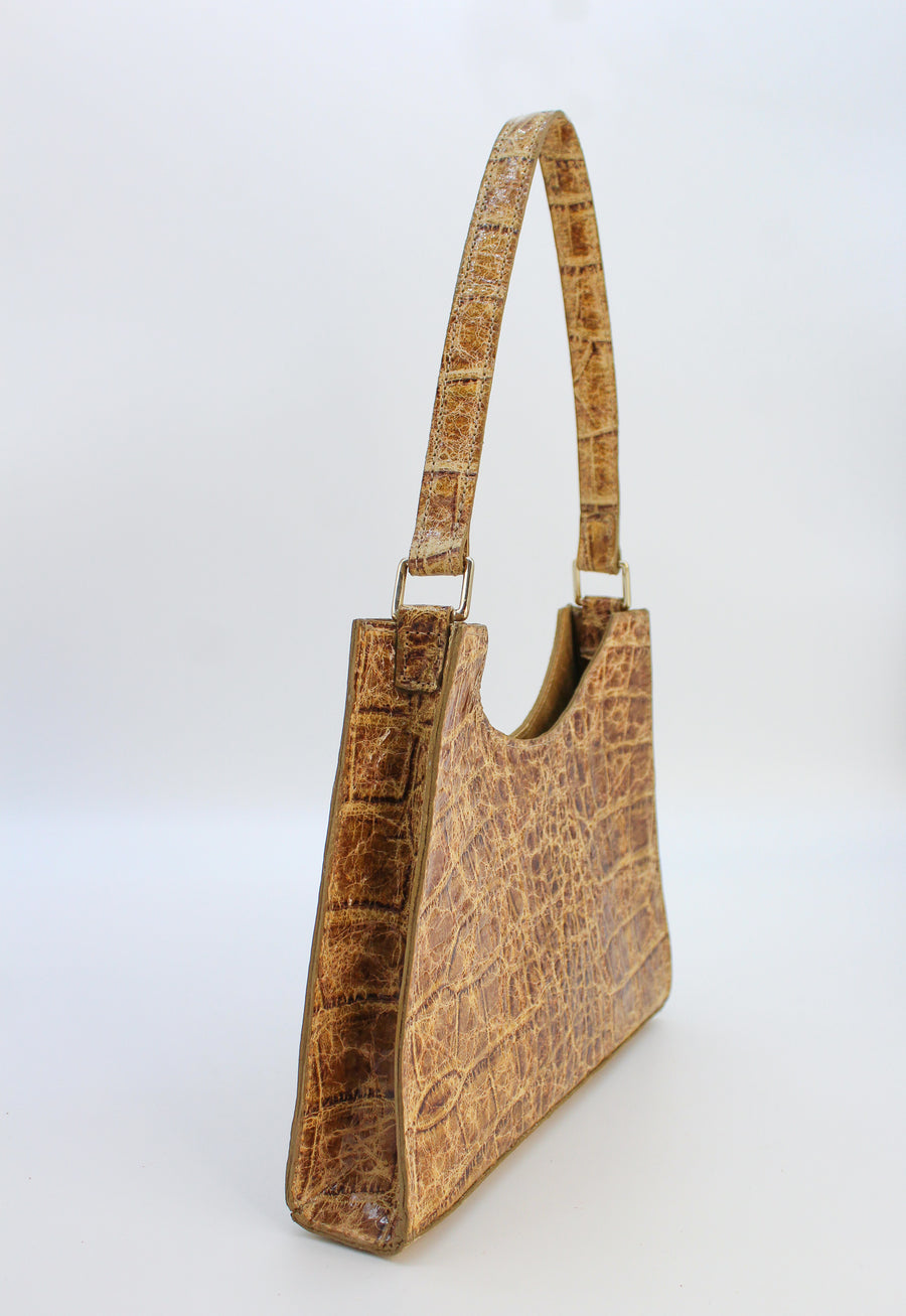 Everyday Italian Croc Embossed Tote