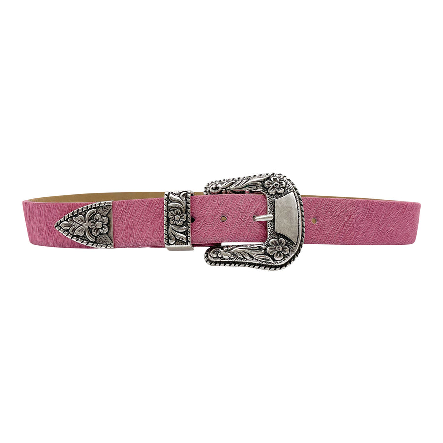 Livi Belt - Pink Western Jean Belt - Streets Ahead