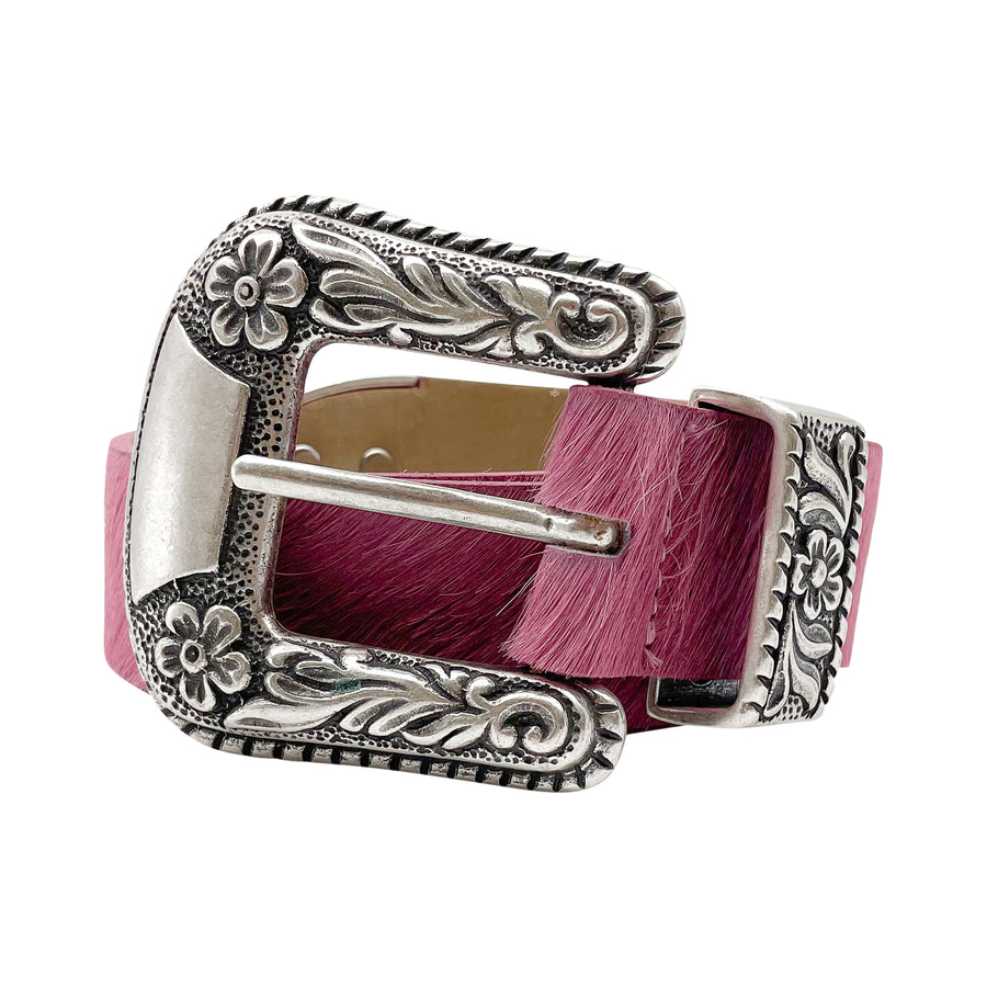 Livi Belt - Pink Western Jean Belt - Streets Ahead