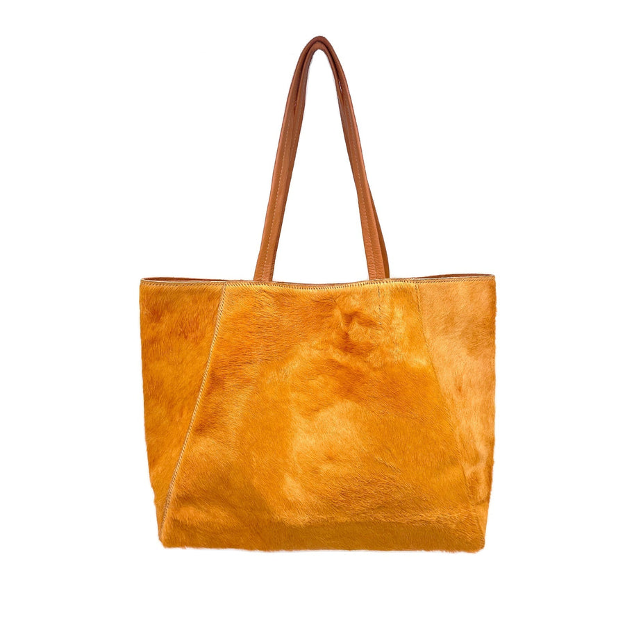 Medium Tote Calf Hair - Chocolate