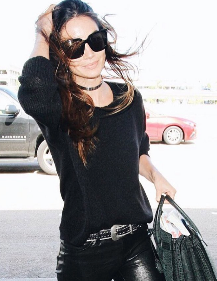 Lily Aldridge - belt