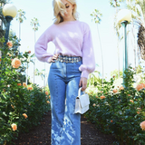 Krystal Belt - Silver Chain Multi-Color Stones - Streets Ahead