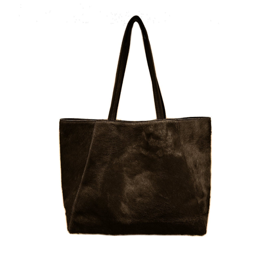 Medium Tote Calf Hair - Natural