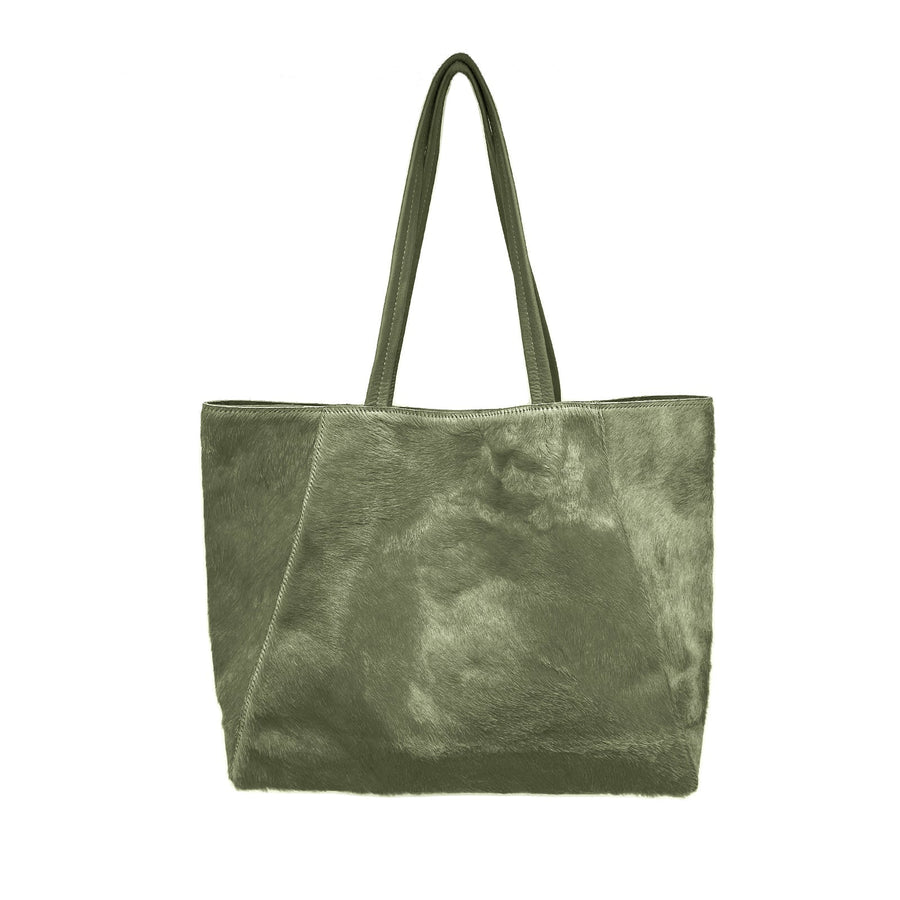 Medium Tote Calf Hair - Chocolate