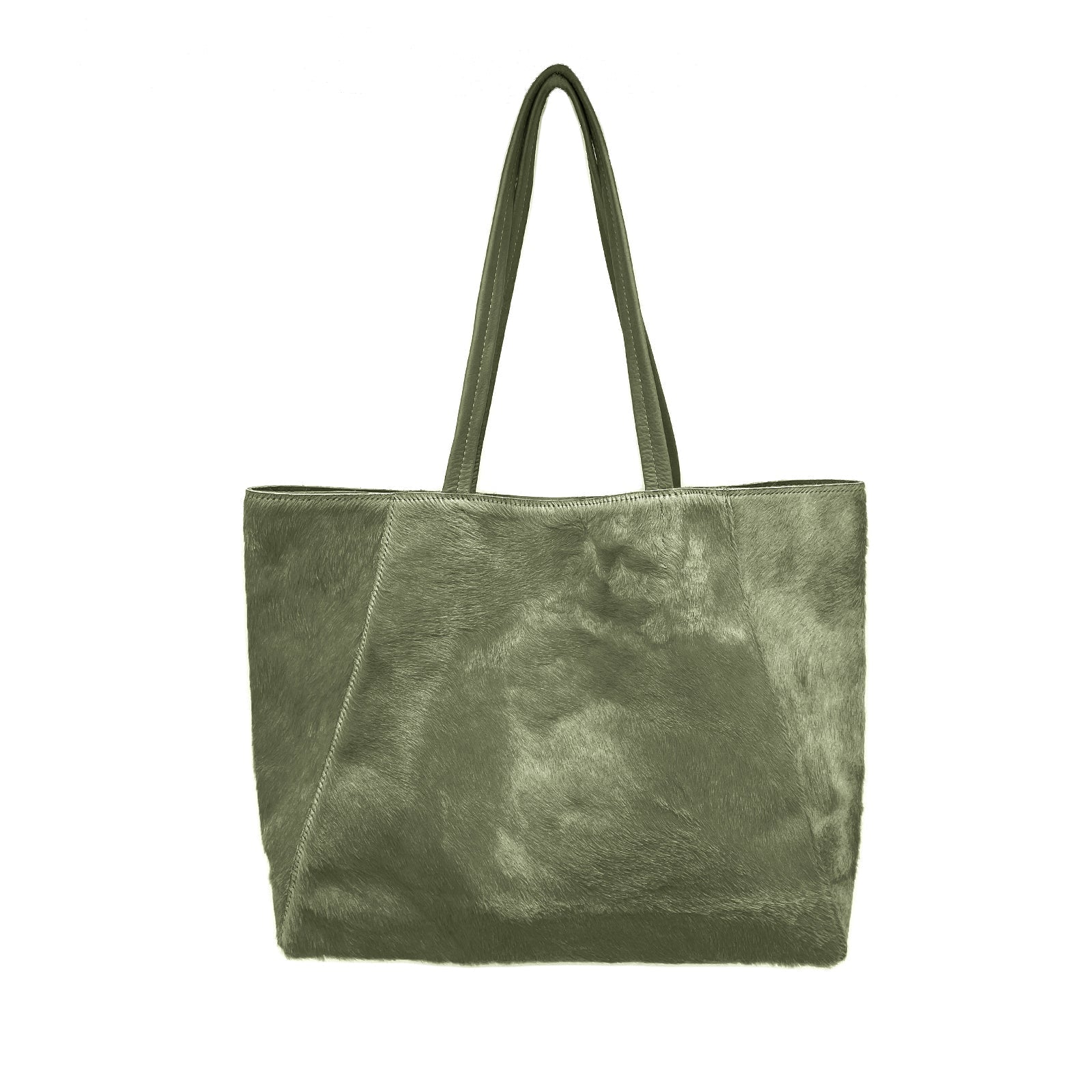 Medium Tote - Soft Lightweight Calf Hair Italian Leather