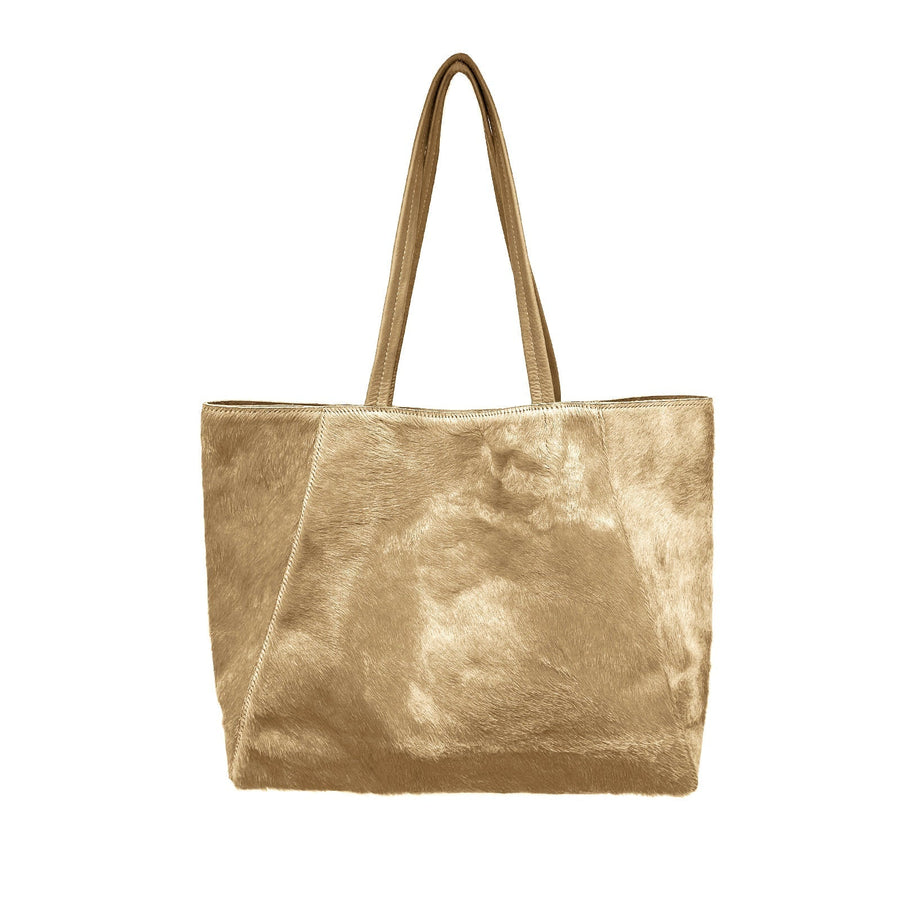 Medium Tote Calf Hair - Chocolate