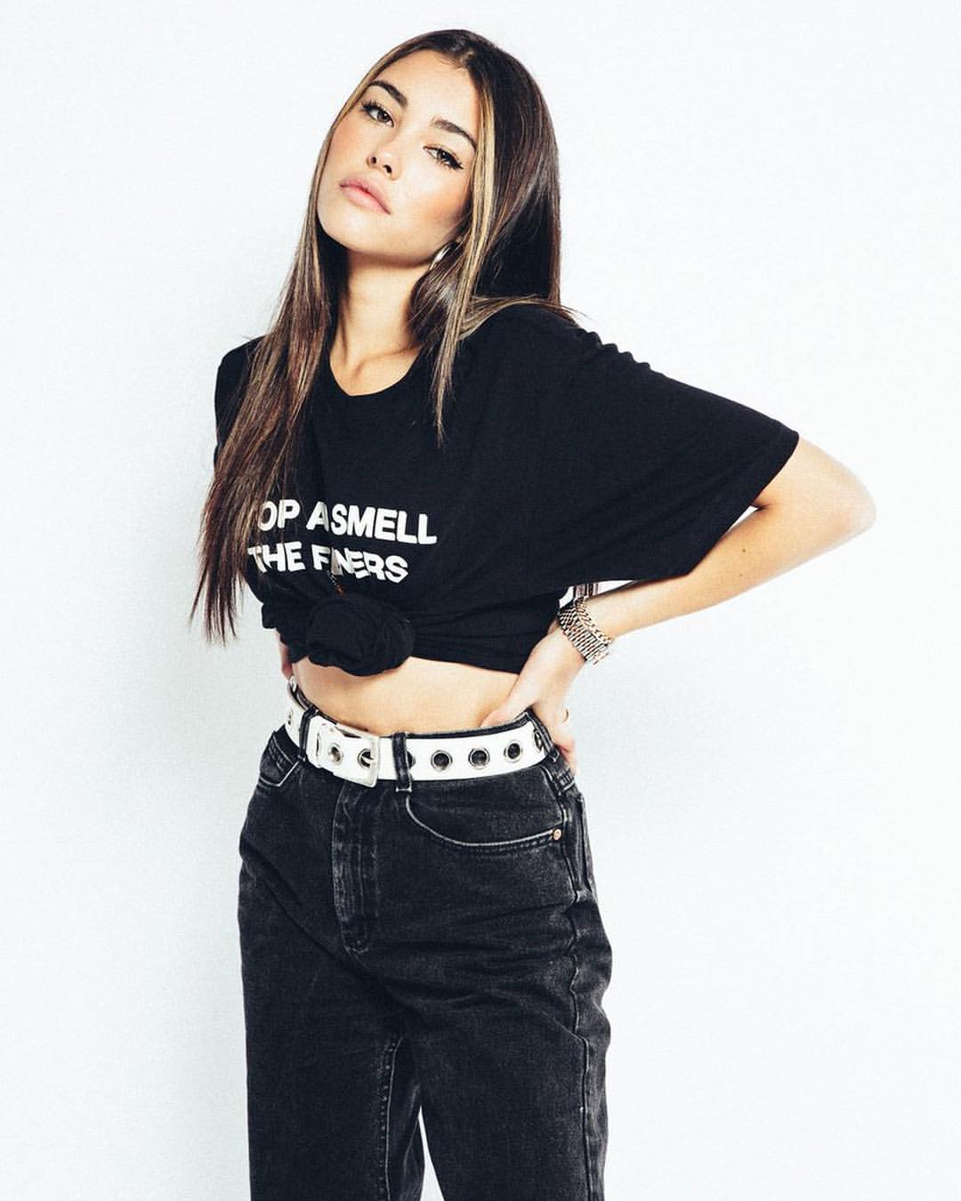 Ireland Belt - White Grommets Silver - Streets Ahead