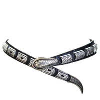EYTYS Serpent Belt ブラック SAINT LAURENT Calfskin Monogram Serpent Belt 95 Black 282769